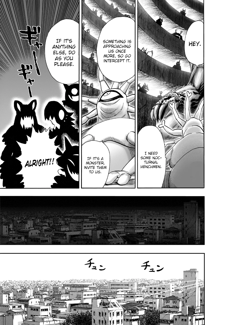 One Punch Man Manga Chapter 90 page 6 - Because I'm a Monster scene