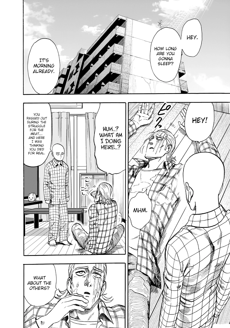 One Punch Man Manga Chapter 90 page 7 - Because I'm a Monster scene