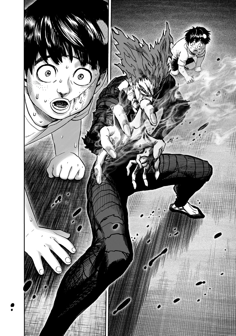 One Punch Man Manga Chapter 91 page 16 - Rover scene