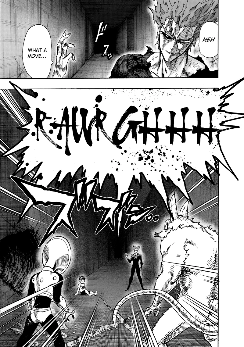 One Punch Man Manga Chapter 91 page 23 - Rover scene