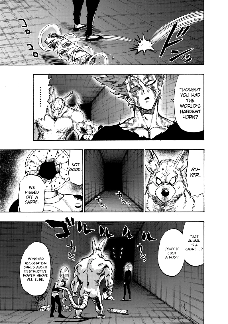 One Punch Man Manga Chapter 91 page 25 - Rover scene