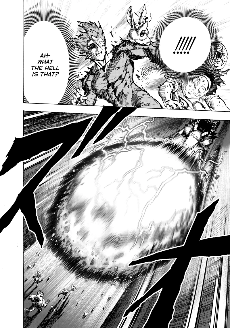 One Punch Man Manga Chapter 91 page 27 - Rover scene