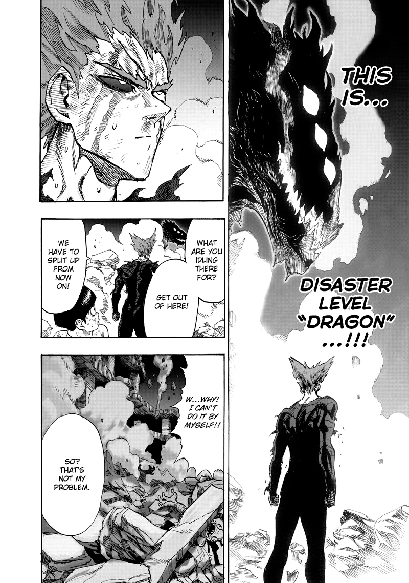 One Punch Man Manga Chapter 91 page 33 - Rover scene