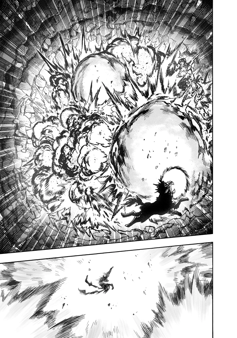 One Punch Man Manga Chapter 91 page 44 - Rover scene