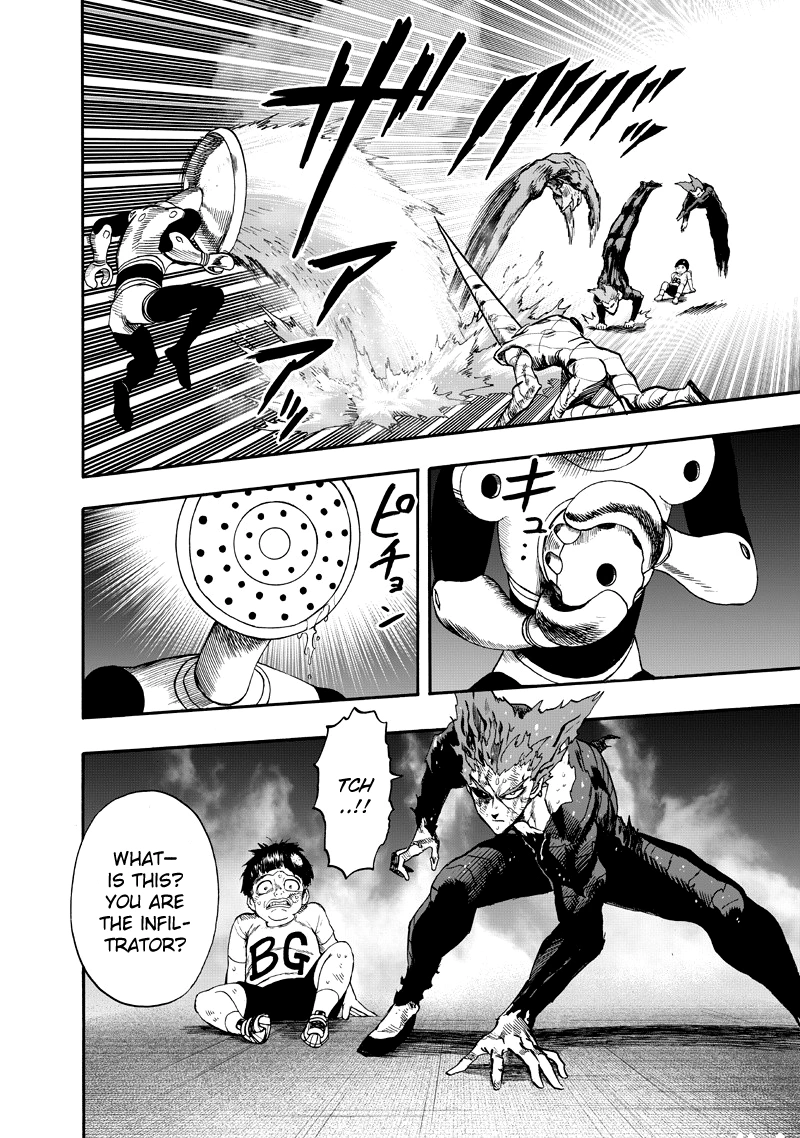 One Punch Man Manga Chapter 91 page 8 - Rover scene