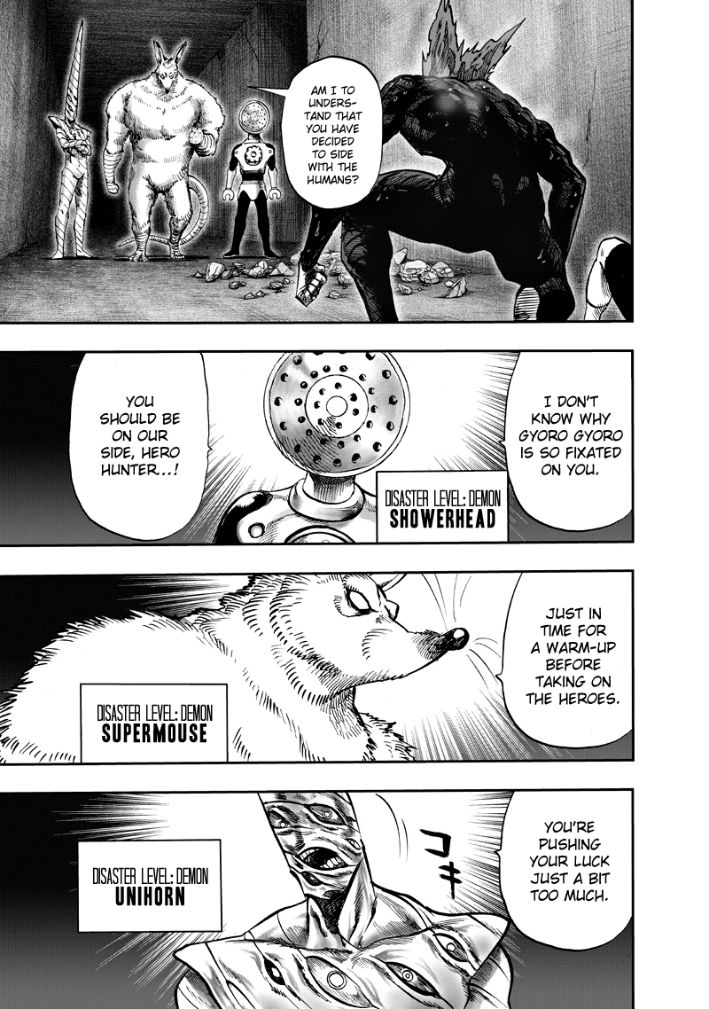One Punch Man Manga Chapter 91 page 9 - Rover scene