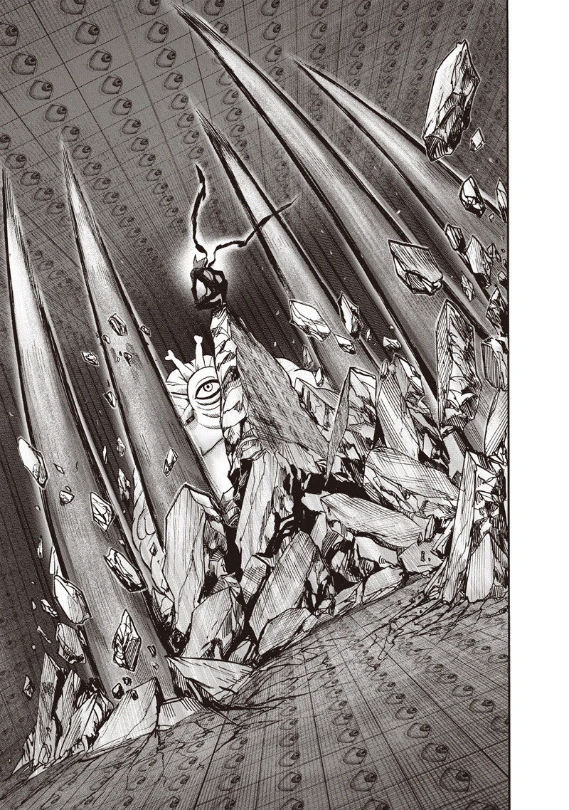 One Punch Man Manga Chapter 92 page 21 - Manhole scene