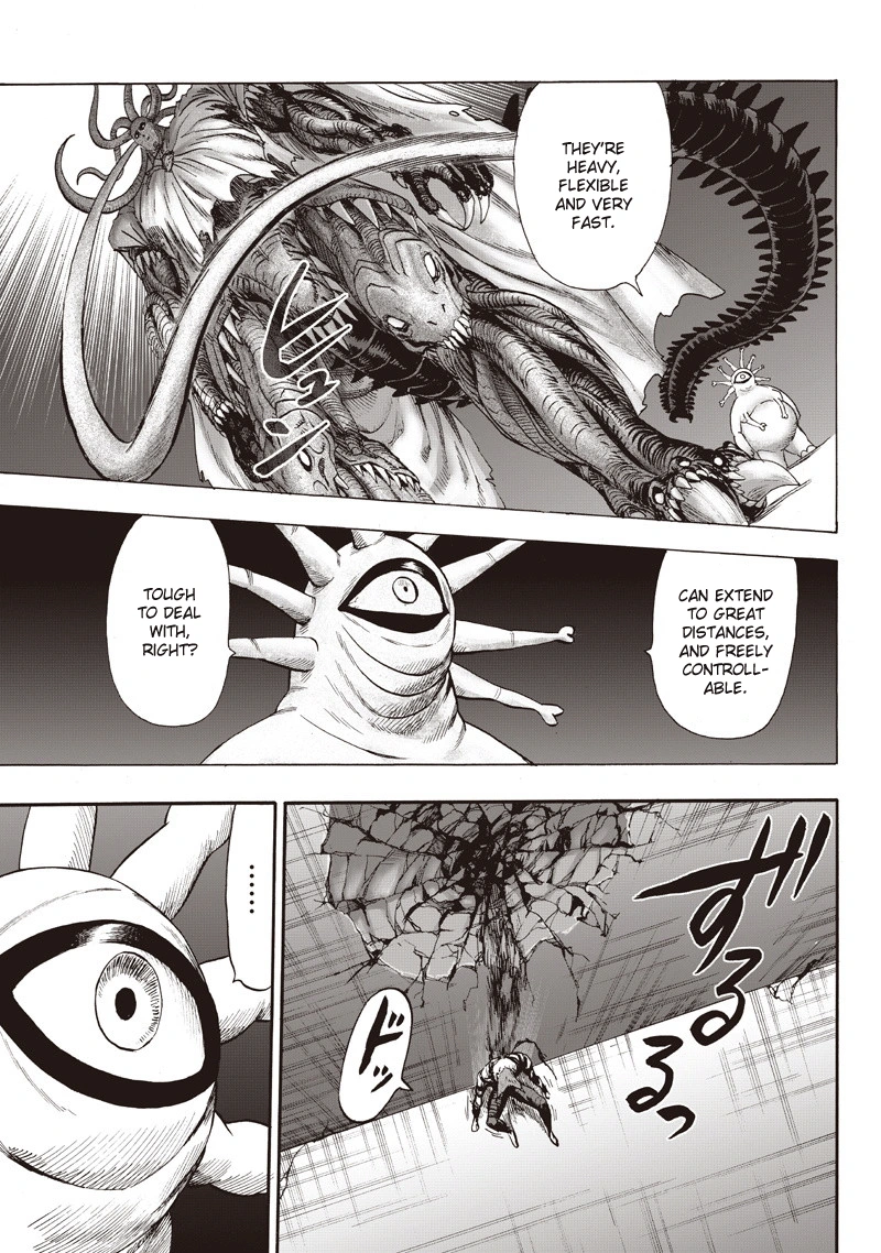 One Punch Man Manga Chapter 92 page 30 - Manhole scene