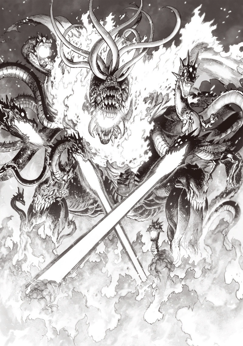 One Punch Man Manga Chapter 92 page 50 - Manhole scene