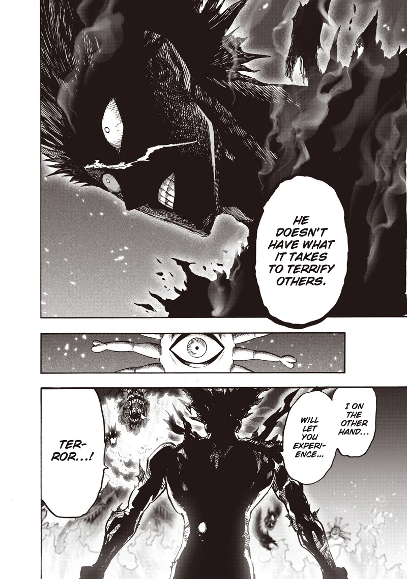 One Punch Man Manga Chapter 92 page 57 - Manhole scene