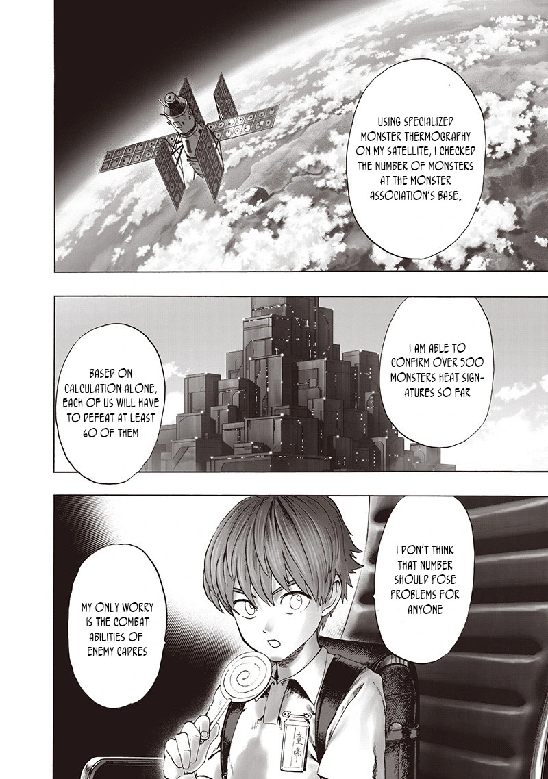 One Punch Man Manga Chapter 93 page 2 - Let's Go! scene