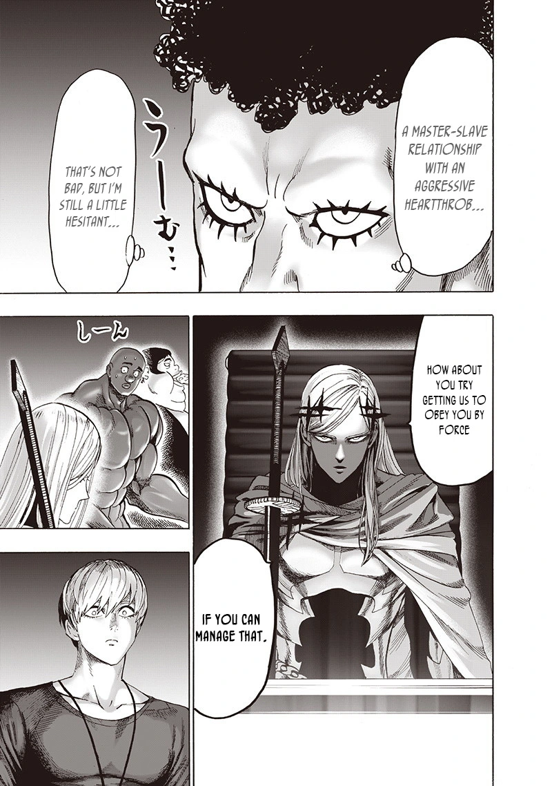 One Punch Man Manga Chapter 93 page 23 - Let's Go! scene