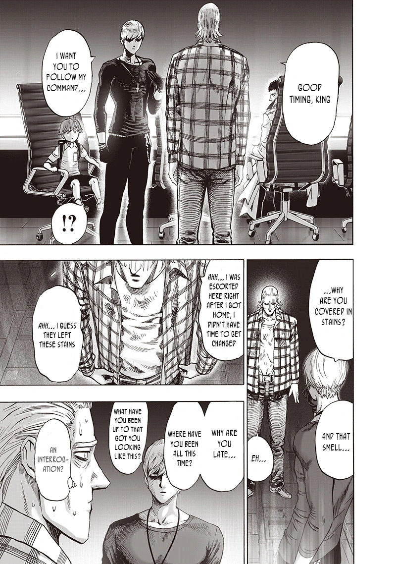 One Punch Man Manga Chapter 93 page 27 - Let's Go! scene