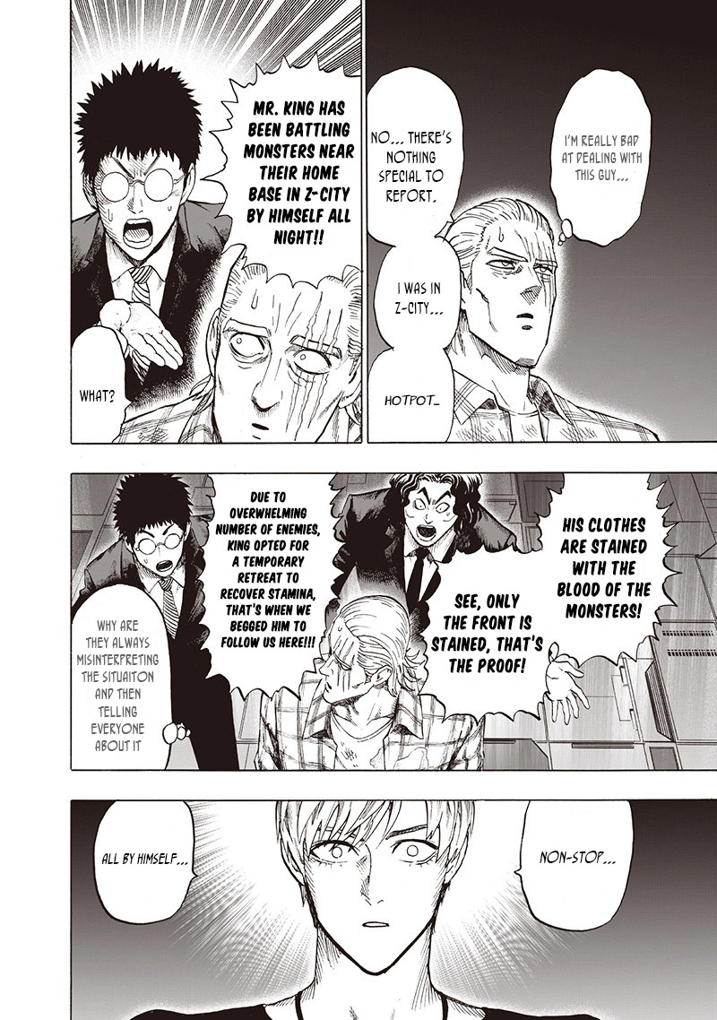 One Punch Man Manga Chapter 93 page 28 - Let's Go! scene