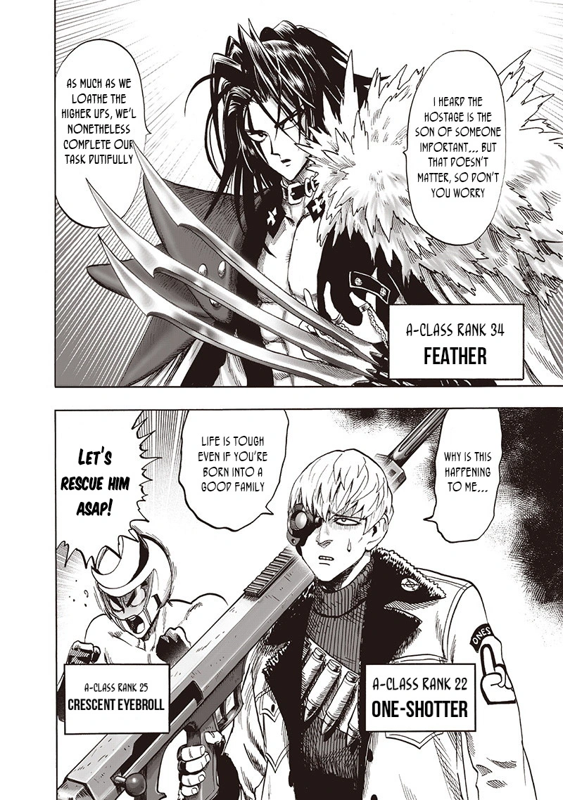 One Punch Man Manga Chapter 93 page 38 - Let's Go! scene