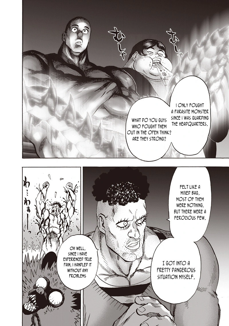 One Punch Man Manga Chapter 93 page 4 - Let's Go! scene