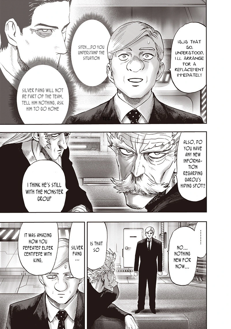 One Punch Man Manga Chapter 93 page 43 - Let's Go! scene