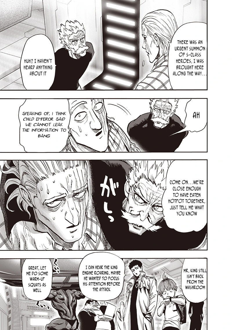 One Punch Man Manga Chapter 93 page 47 - Let's Go! scene