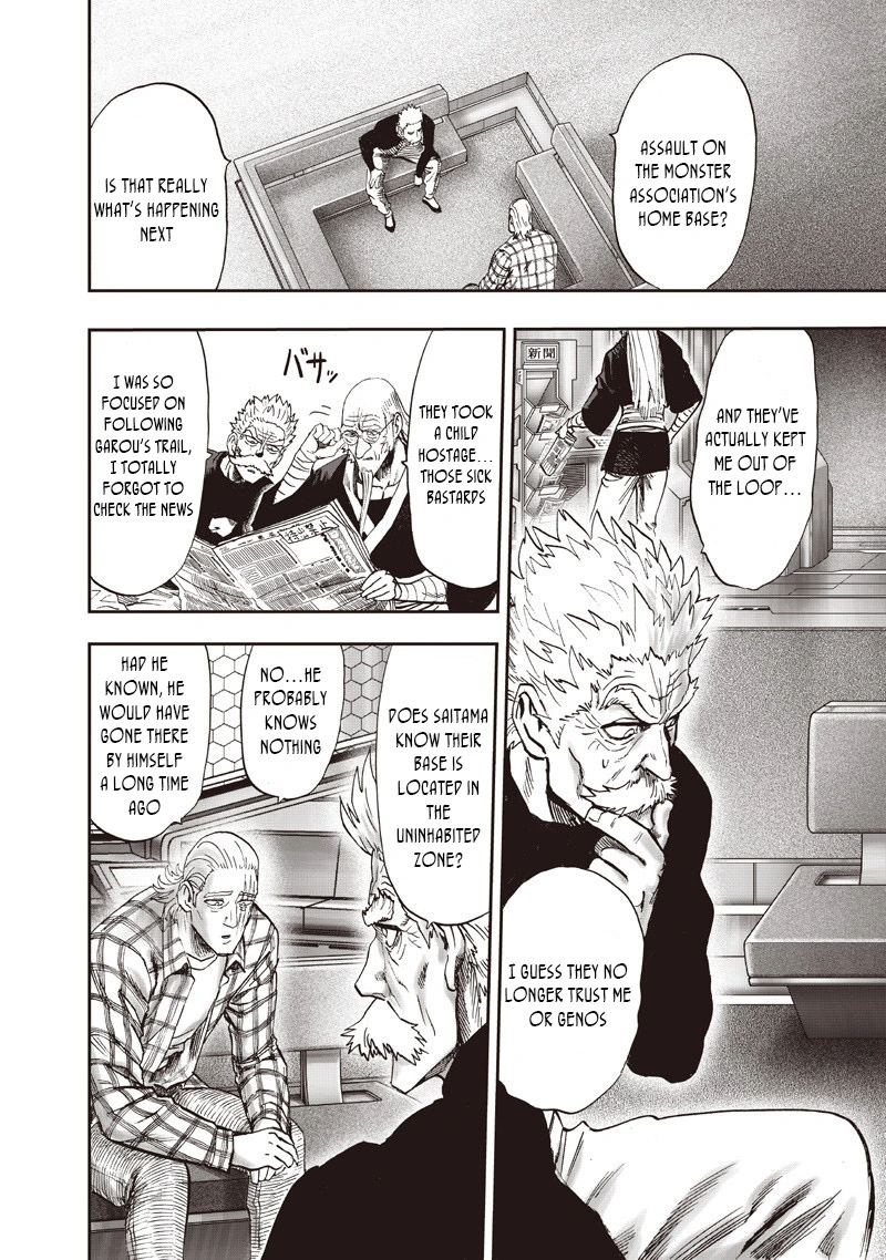 One Punch Man Manga Chapter 93 page 48 - Let's Go! scene