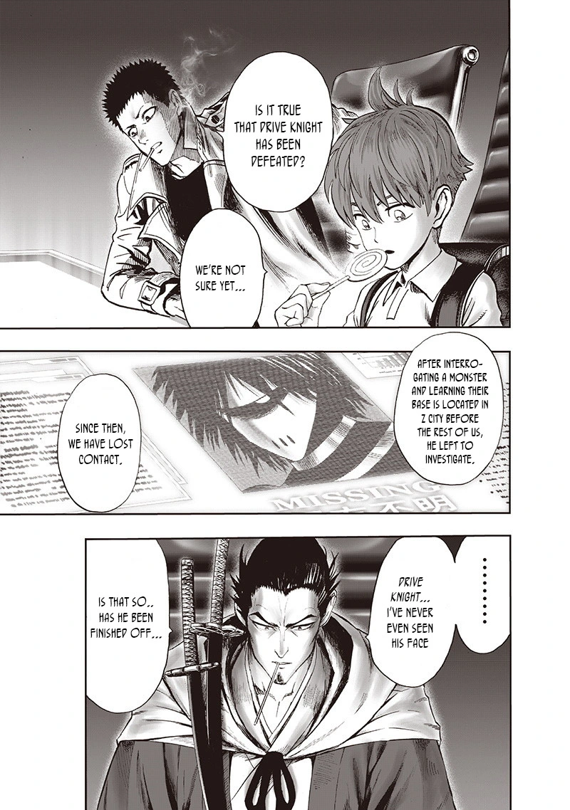 One Punch Man Manga Chapter 93 page 5 - Let's Go! scene