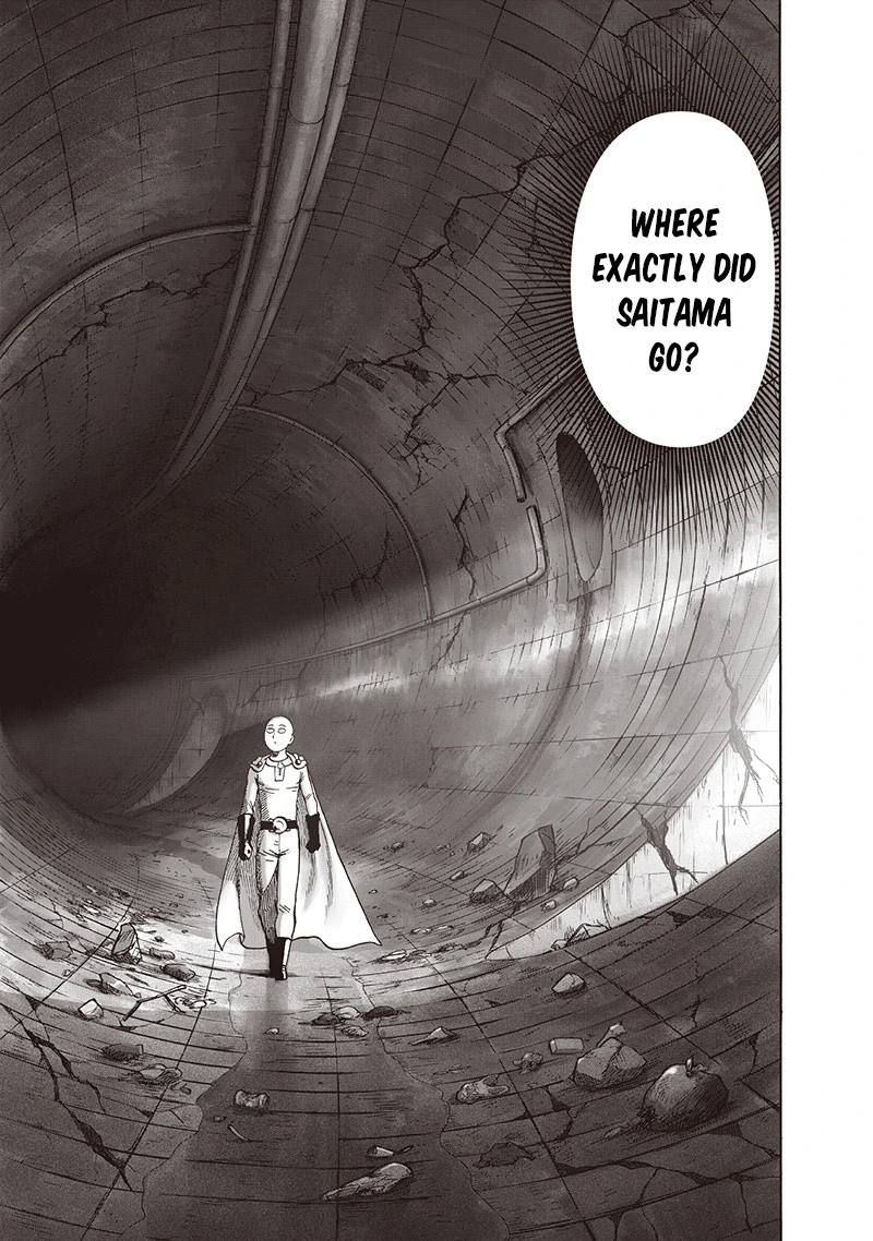 One Punch Man Manga Chapter 93 page 70 - Let's Go! scene