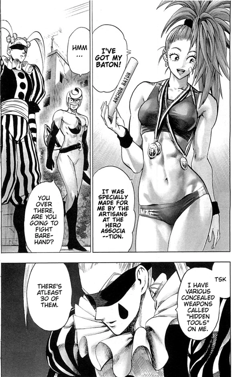 One Punch Man Manga Chapter 94.5 page 4 - Owned Items | Volume 20 Extras scene