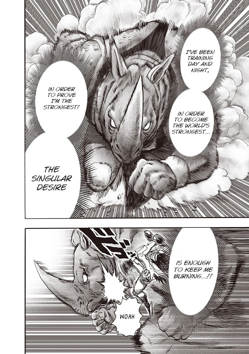 One Punch Man Manga Chapter 94 page 103 - I See scene