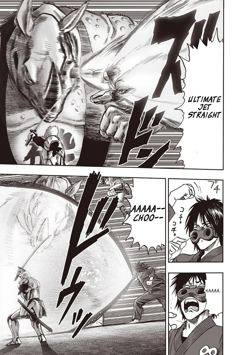 One Punch Man Manga Chapter 94 page 108 - I See scene