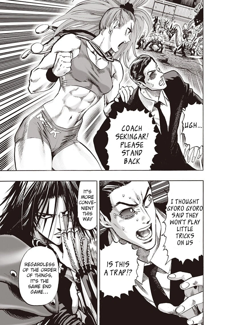 One Punch Man Manga Chapter 94 page 11 - I See scene