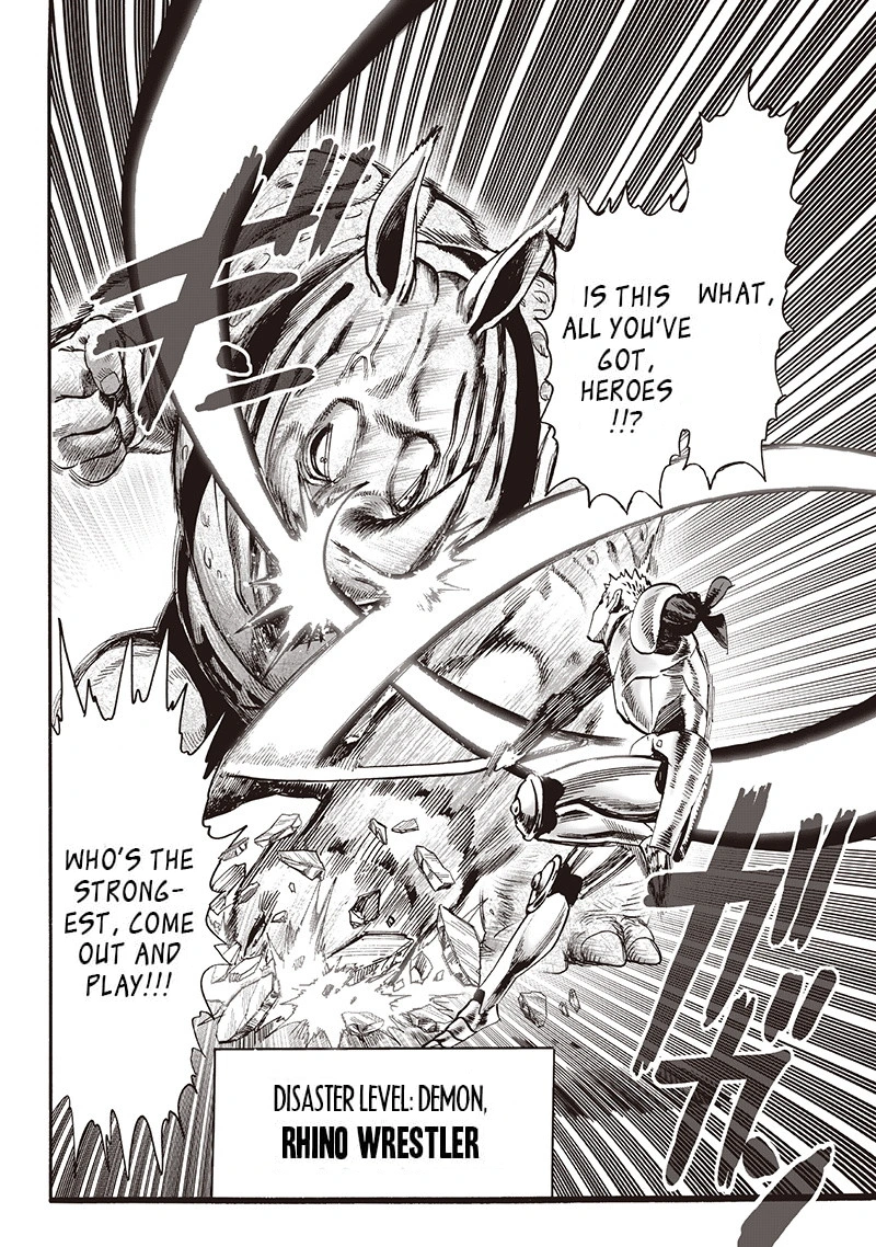 One Punch Man Manga Chapter 94 page 113 - I See scene