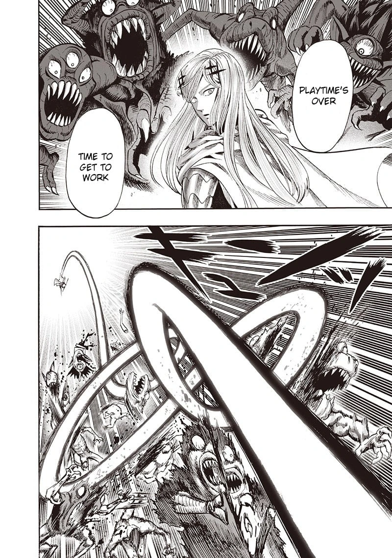 One Punch Man Manga Chapter 94 page 127 - I See scene