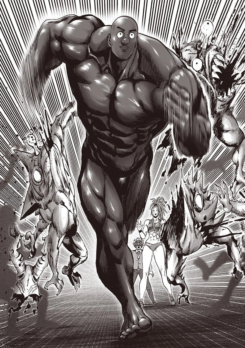 One Punch Man Manga Chapter 94 page 130 - I See scene