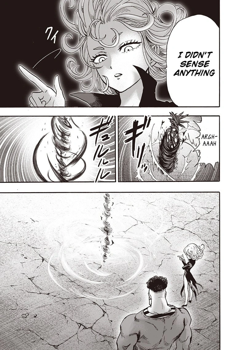 One Punch Man Manga Chapter 94 page 138 - I See scene