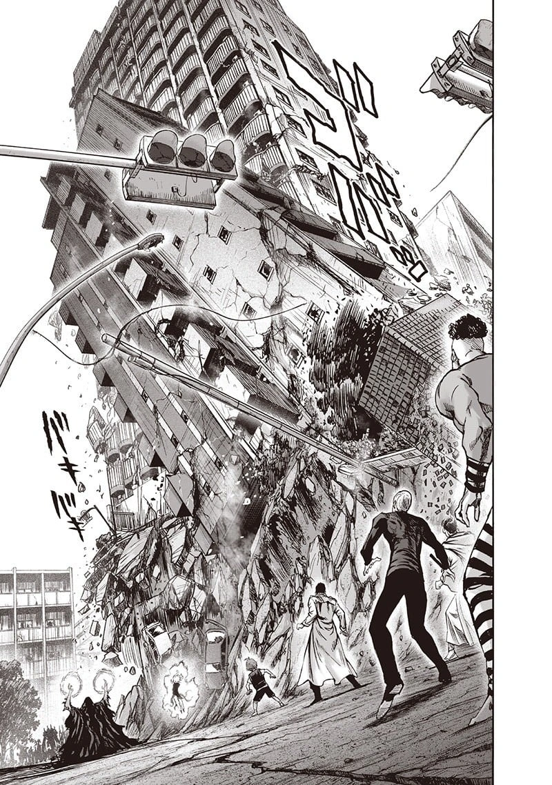 One Punch Man Manga Chapter 94 page 18 - I See scene