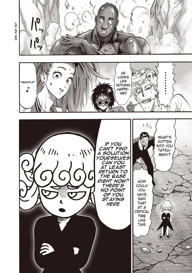 One Punch Man Manga Chapter 94 page 28 - I See scene