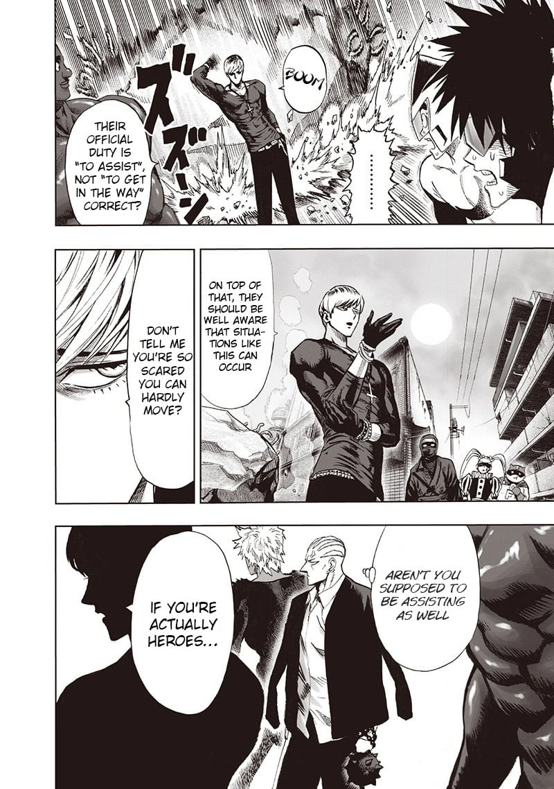 One Punch Man Manga Chapter 94 page 30 - I See scene