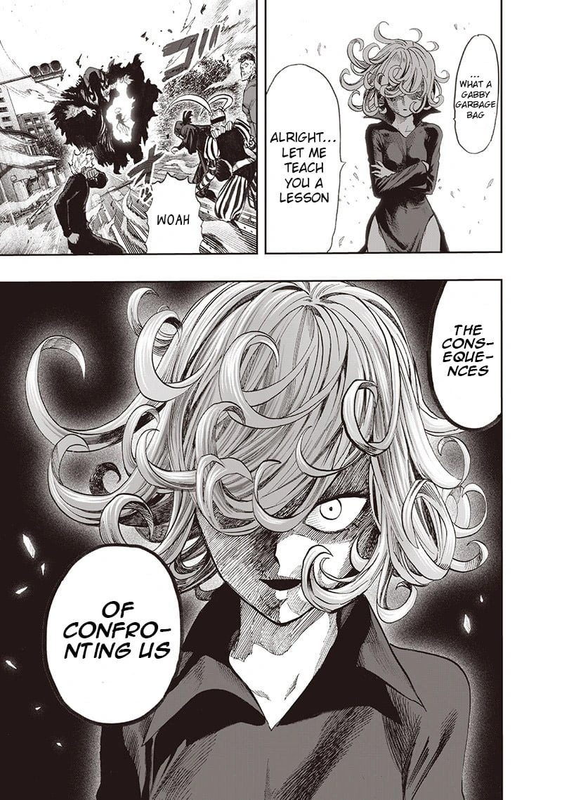 One Punch Man Manga Chapter 94 page 33 - I See scene
