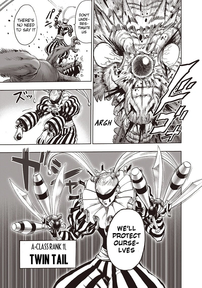 One Punch Man Manga Chapter 94 page 37 - I See scene