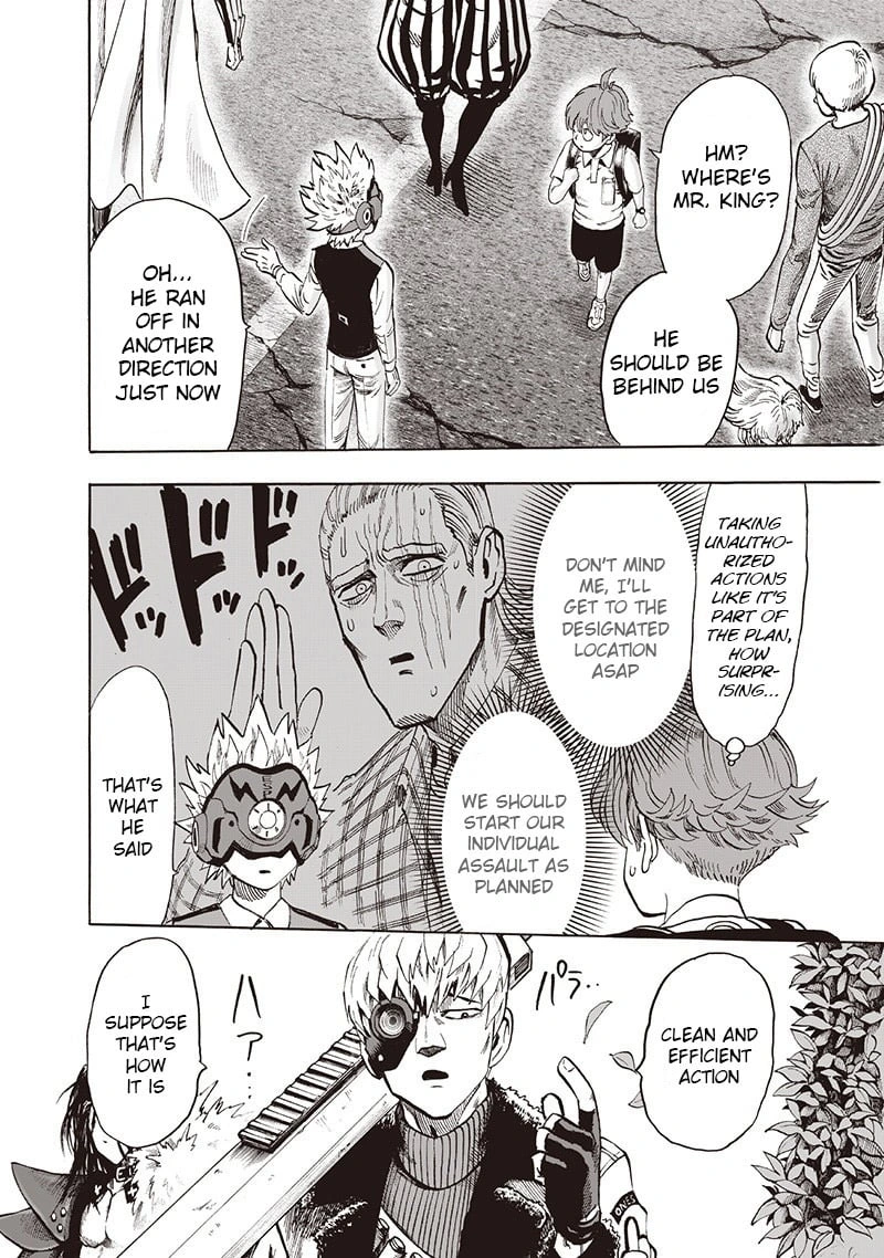 One Punch Man Manga Chapter 94 page 4 - I See scene