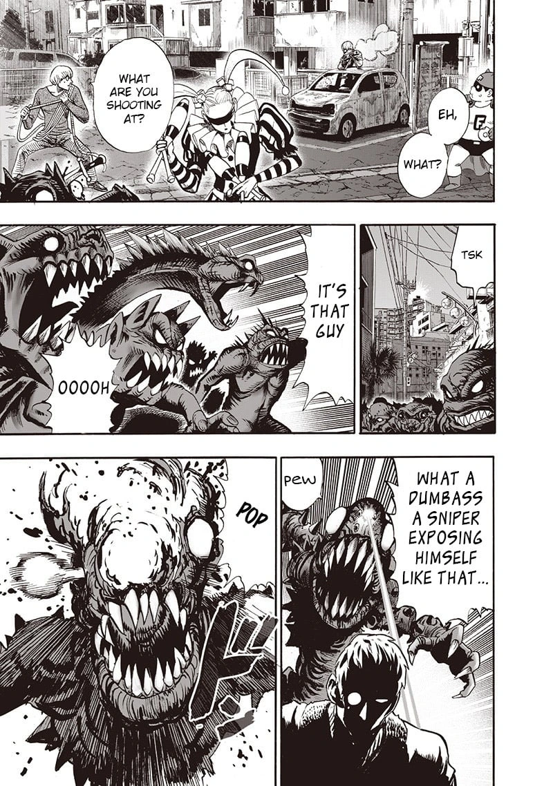 One Punch Man Manga Chapter 94 page 43 - I See scene