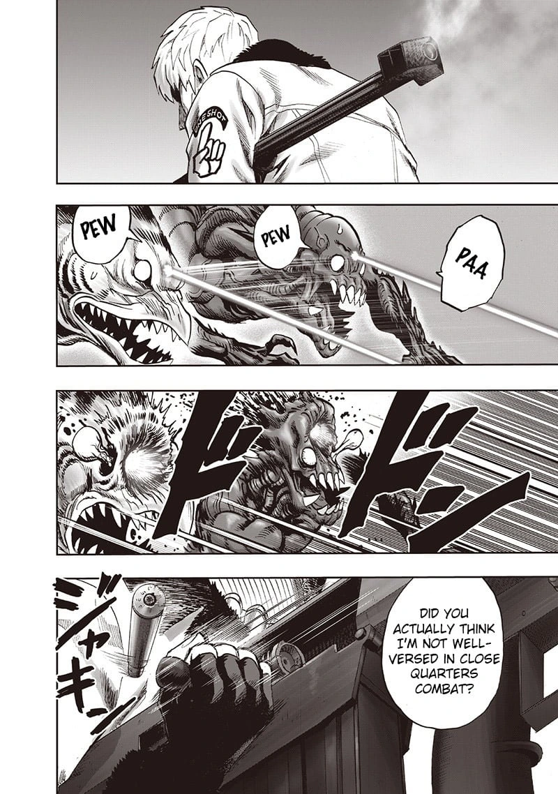 One Punch Man Manga Chapter 94 page 44 - I See scene