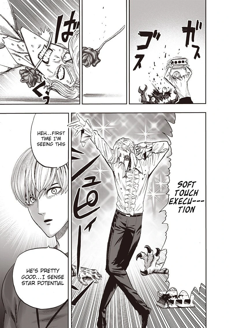 One Punch Man Manga Chapter 94 page 55 - I See scene