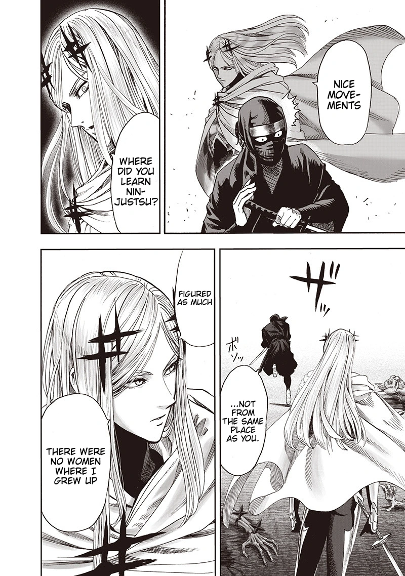 One Punch Man Manga Chapter 94 page 60 - I See scene