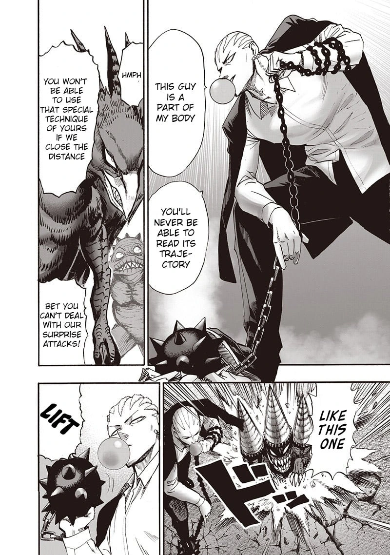 One Punch Man Manga Chapter 94 page 68 - I See scene