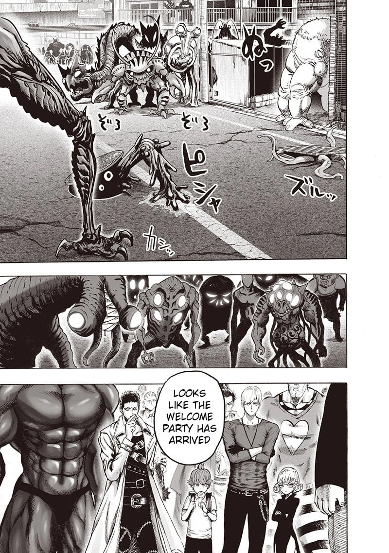 One Punch Man Manga Chapter 94 page 7 - I See scene