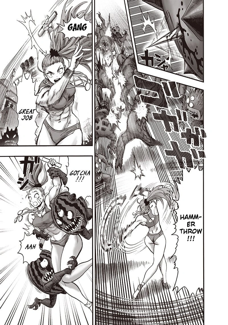One Punch Man Manga Chapter 94 page 77 - I See scene