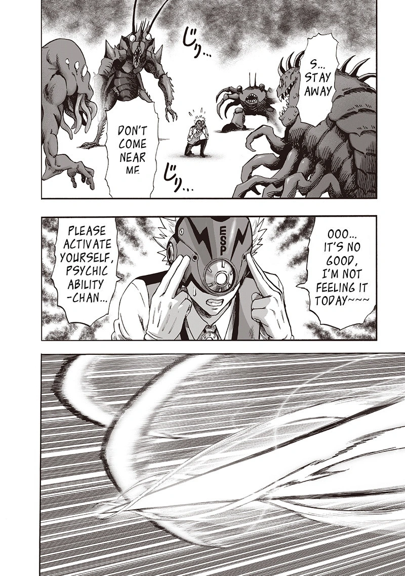 One Punch Man Manga Chapter 94 page 82 - I See scene