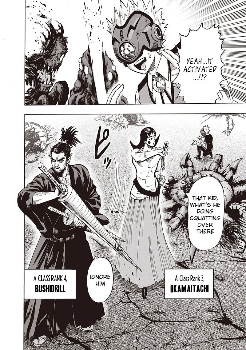 One Punch Man Manga Chapter 94 page 84 - I See scene