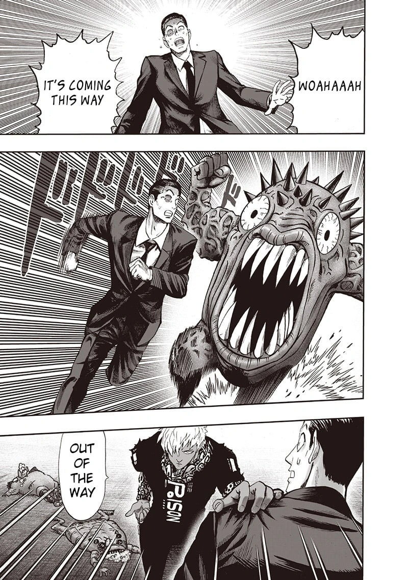 One Punch Man Manga Chapter 94 page 85 - I See scene