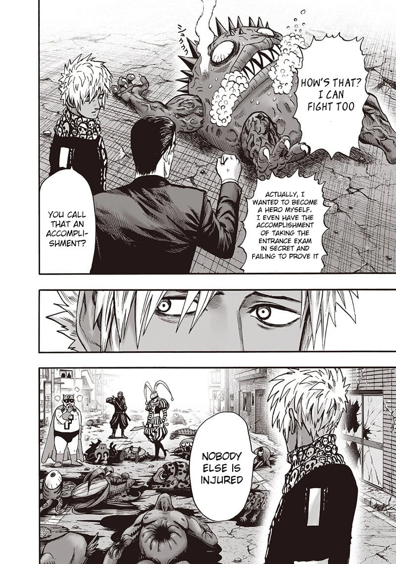 One Punch Man Manga Chapter 94 page 88 - I See scene